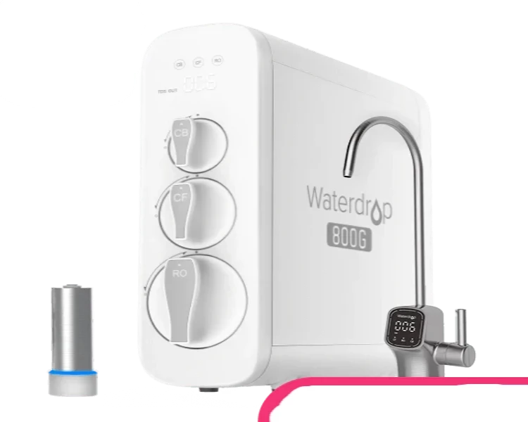 Waterdrop G3P800 reverse osmosis tankless water filter review - The  Gadgeteer