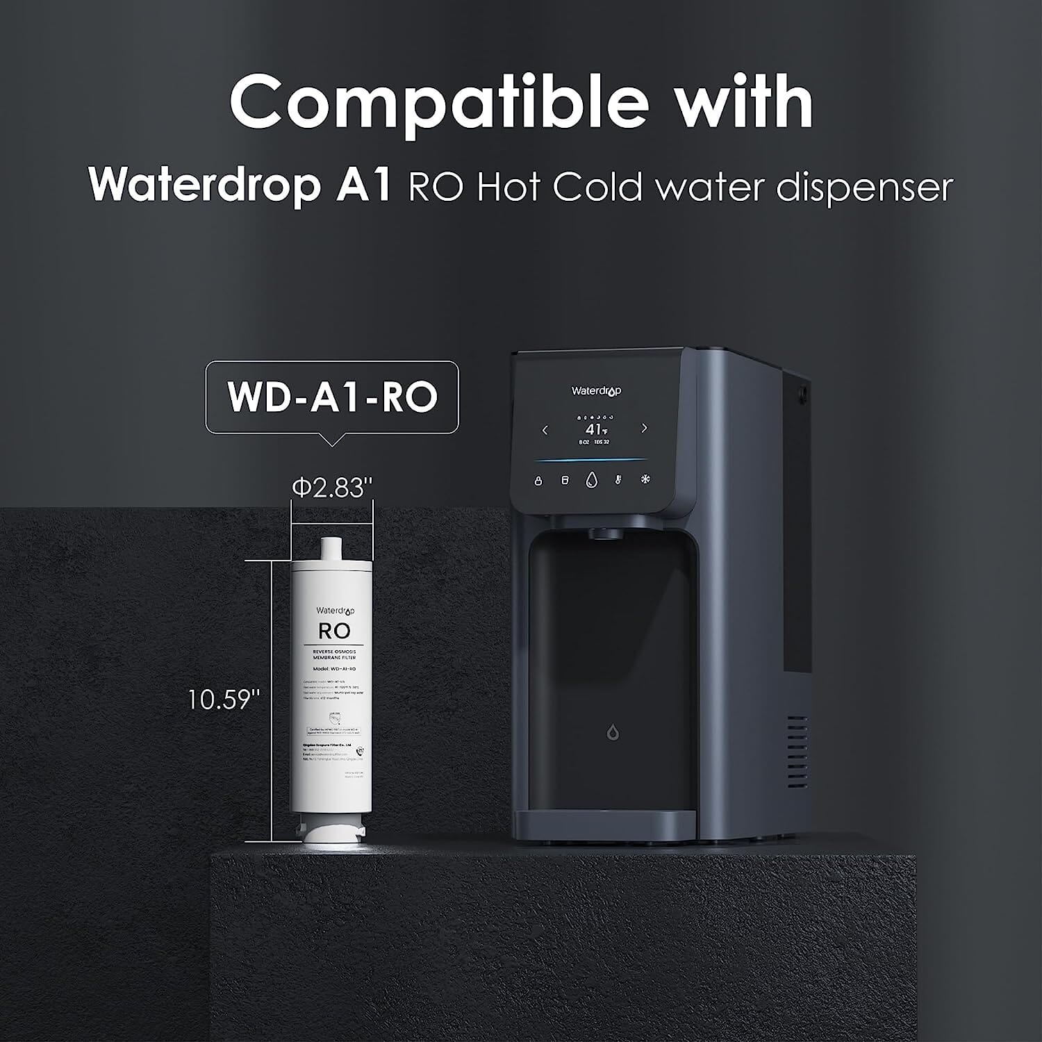 Waterdrop K6 Reverse Osmosis Instant Hot Water Dispenser System